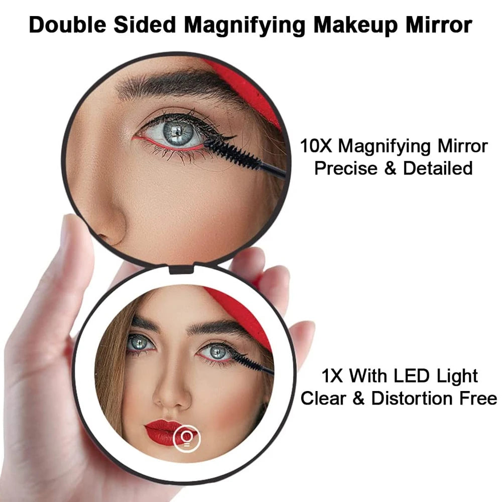 Portable LED Makeup Mirror