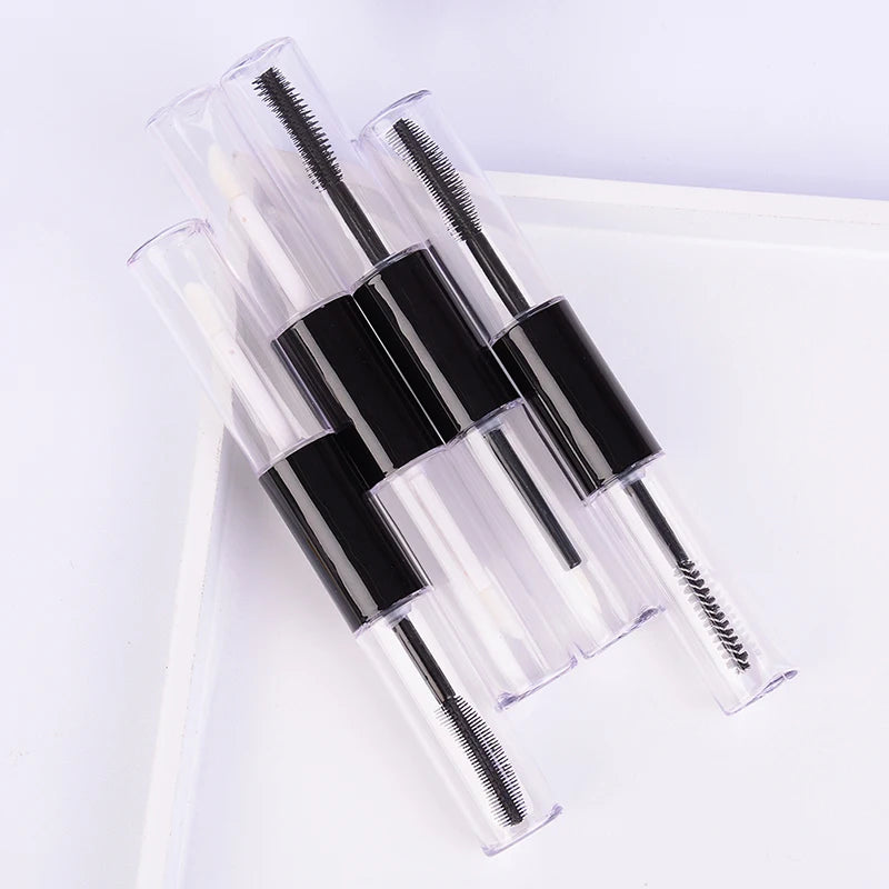 Double-Sided Clear Lip Gloss Tube