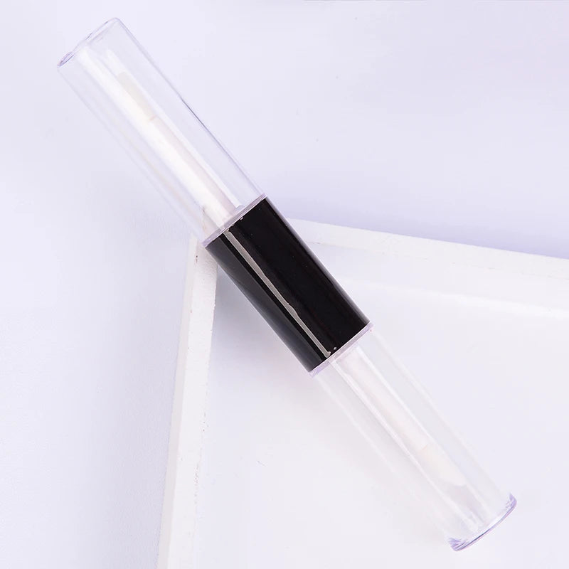 Double-Sided Clear Lip Gloss Tube