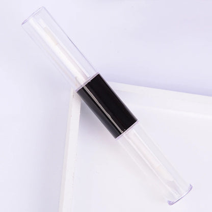 Double-Sided Clear Lip Gloss Tube