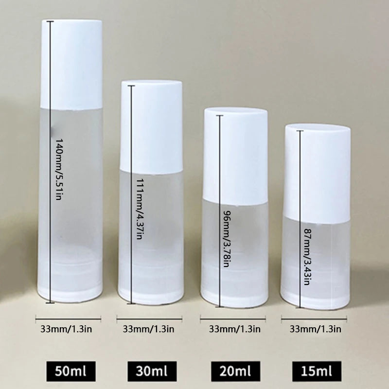 Refillable Airless Lotion Bottle