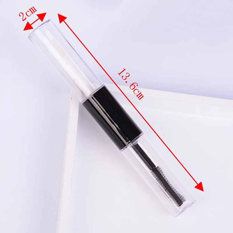 Double-Sided Clear Lip Gloss Tube